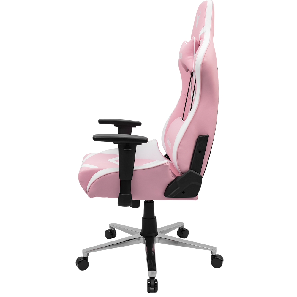 A large main feature product image of BattleBull Diversion Gaming Chair - Pink/White