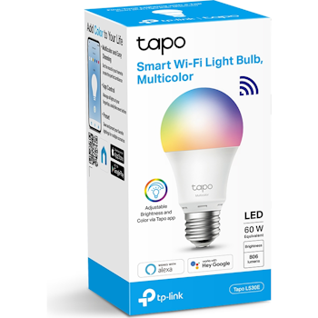 Product image of TP-LINK Tapo L530E Smart Wi-Fi Light Blub - Click for product page of TP-LINK Tapo L530E Smart Wi-Fi Light Blub