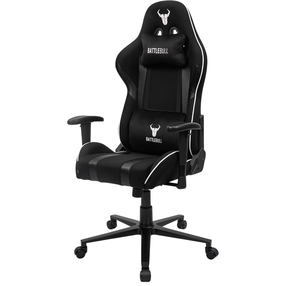 A large main feature product image of BattleBull Tyro Gaming Chair - Black/Black
