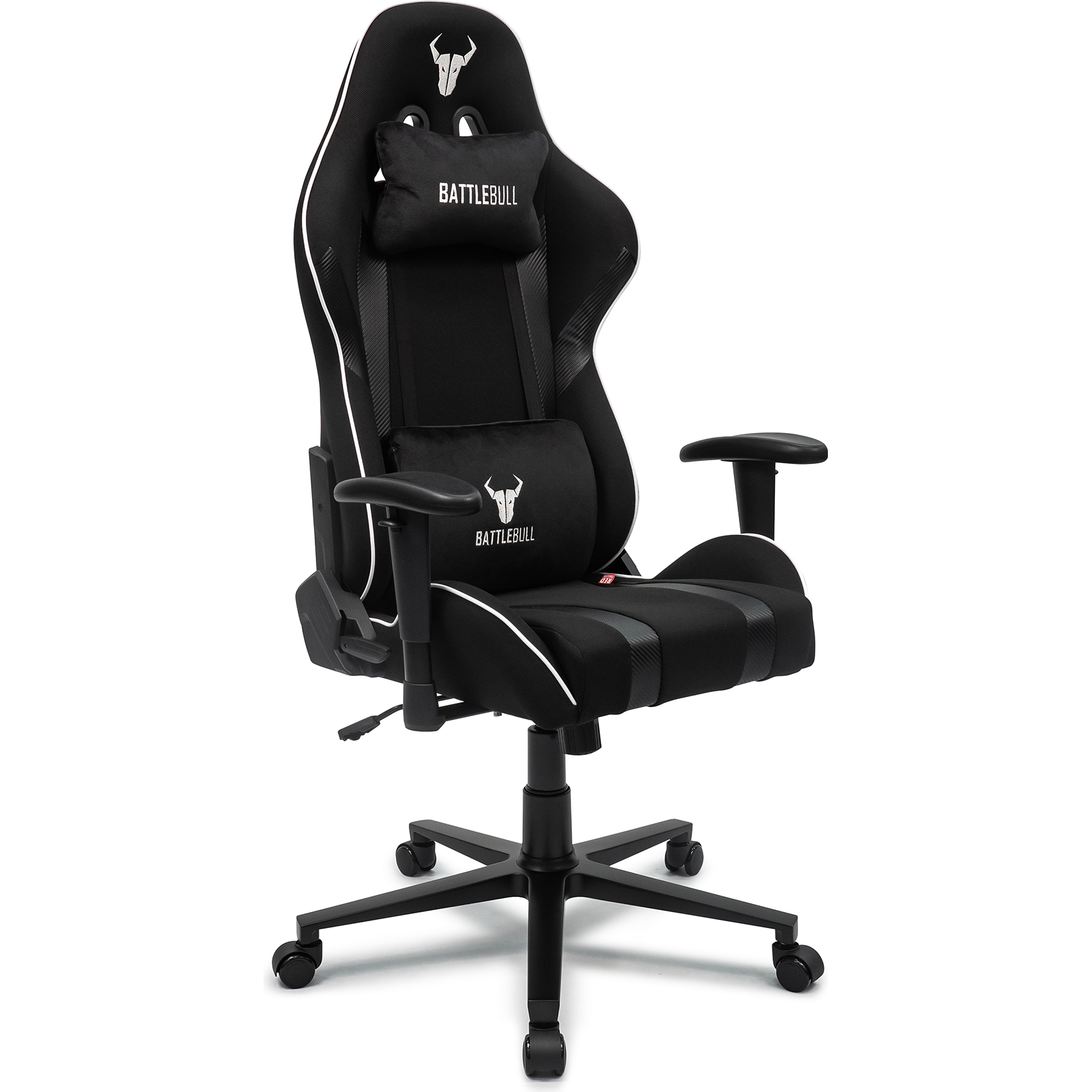 A large main feature product image of BattleBull Tyro Gaming Chair - Black/Black