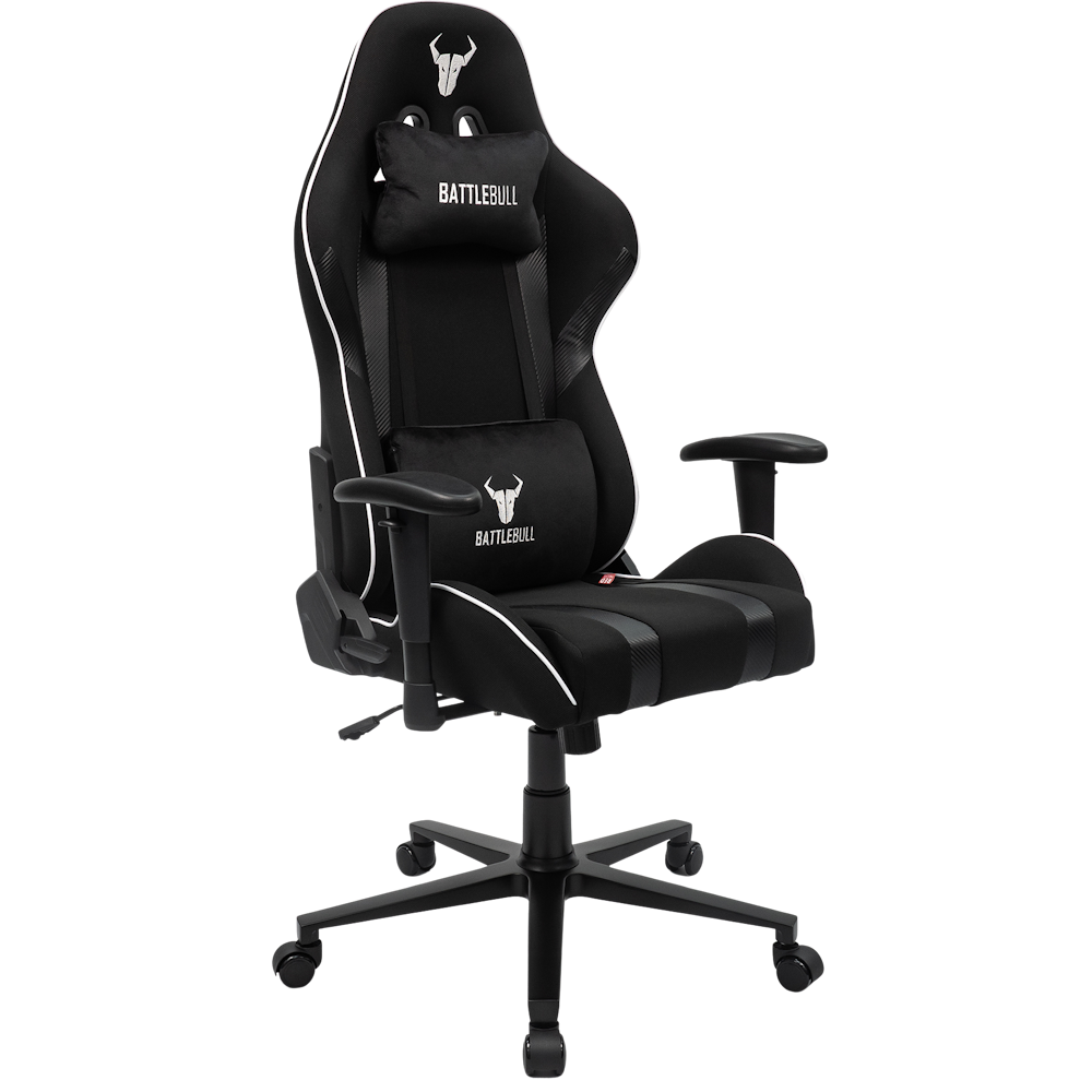 A large main feature product image of BattleBull Tyro Gaming Chair - Black/Black