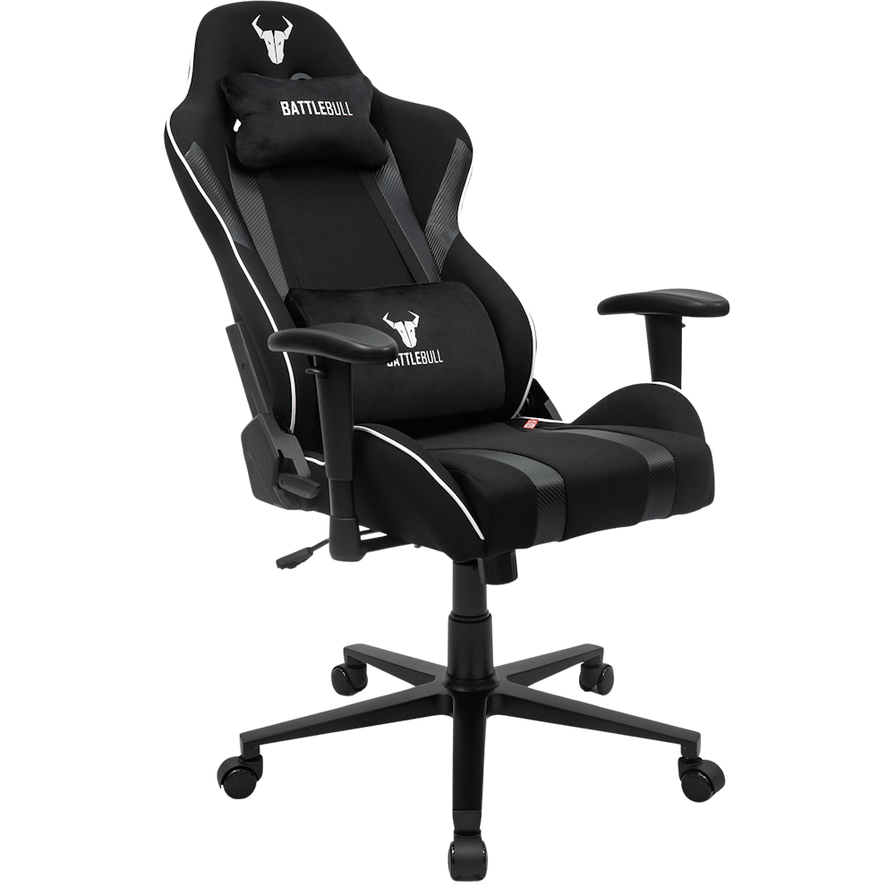 A large main feature product image of BattleBull Tyro Gaming Chair - Black/Black
