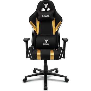 Product image of BattleBull Tyro Gaming Chair Black/Gold - Click for product page of BattleBull Tyro Gaming Chair Black/Gold