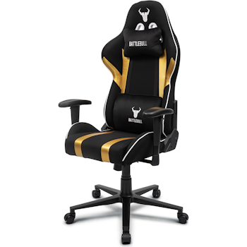 Product image of BattleBull Tyro Gaming Chair Black/Gold - Click for product page of BattleBull Tyro Gaming Chair Black/Gold