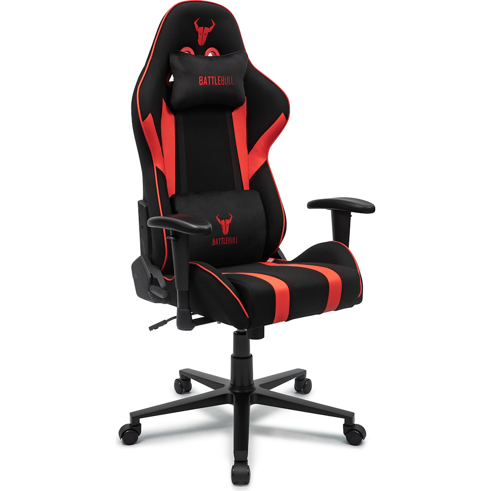 A large main feature product image of BattleBull Tyro Gaming Chair Black/Red
