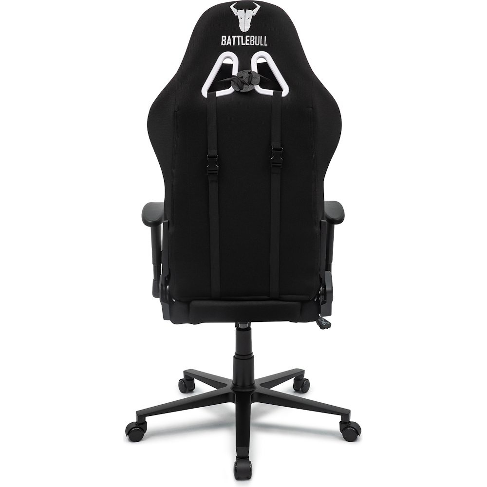 A large main feature product image of BattleBull Tyro Gaming Chair Black/Silver