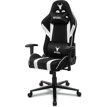 Product image of BattleBull Tyro Gaming Chair Black/White - Click for product page of BattleBull Tyro Gaming Chair Black/White