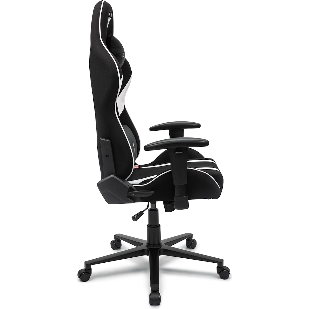 A large main feature product image of BattleBull Tyro Gaming Chair Black/White