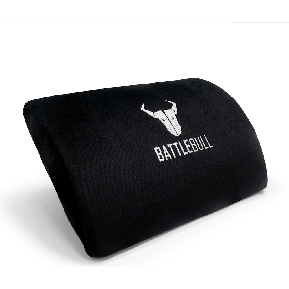 A large main feature product image of BattleBull Tyro Gaming Chair Black/White