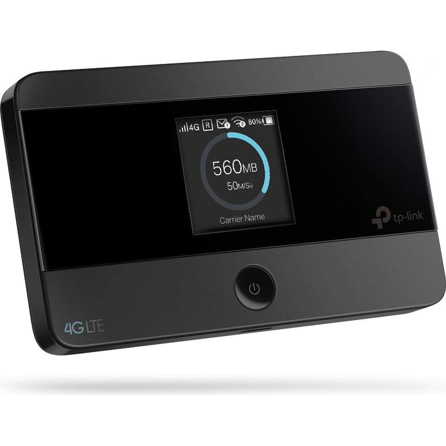 A large main feature product image of TP-Link M7350 - 4G LTE Mobile Wi-Fi Router