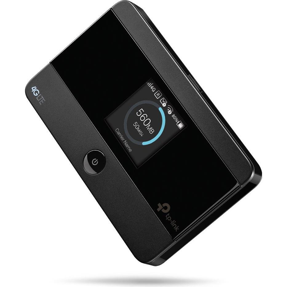 A large main feature product image of TP-Link M7350 - 4G LTE Mobile Wi-Fi Router