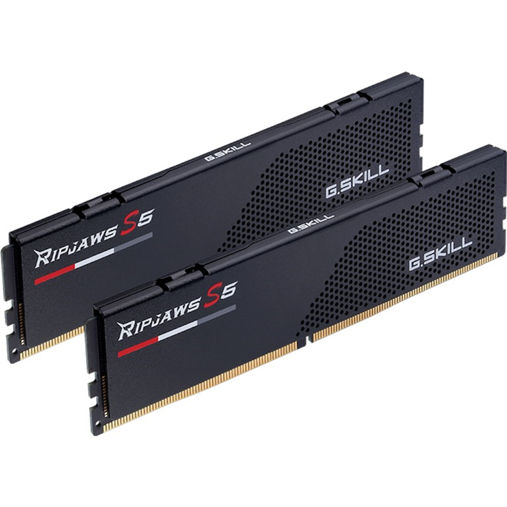 A large main feature product image of G.Skill 32GB Kit (2x16GB) DDR5 Ripjaws S5 C36 5200MHz - Black
