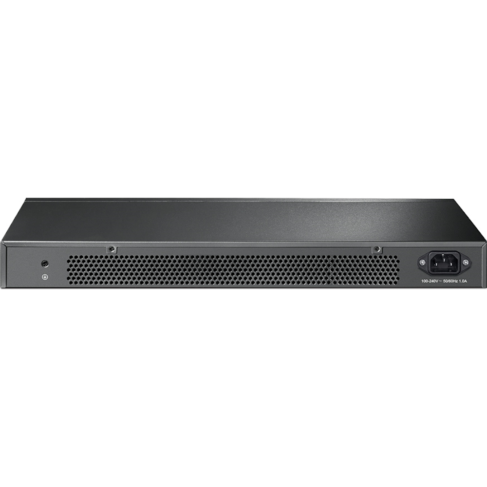 A large main feature product image of TP-Link SG1048 - 48-Port Gigabit Rackmount Switch