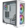 A product image of Cooler Master MasterBox HAF 500 ARGB Mid Tower Case White