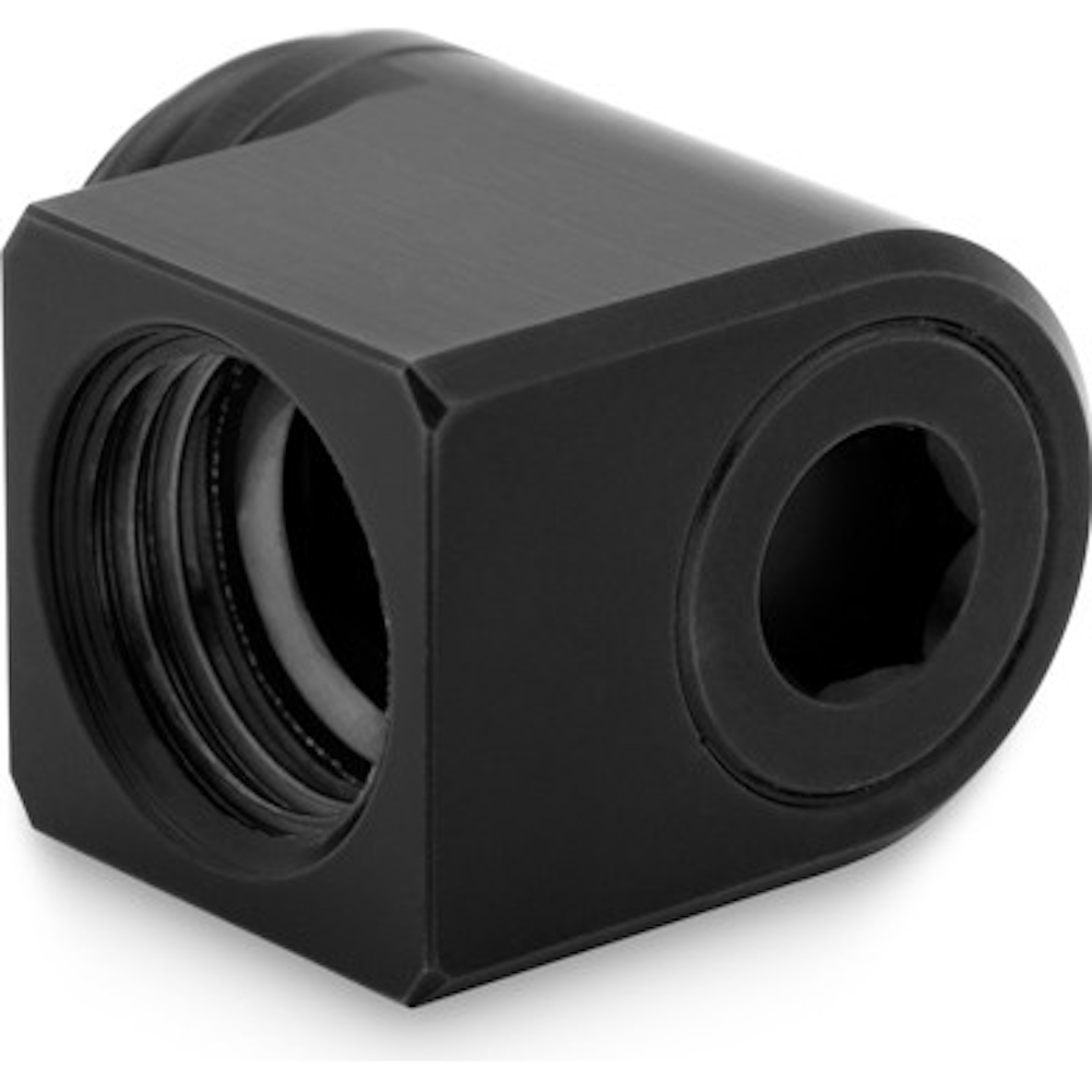 A large main feature product image of EK Quantum Torque Micro Rotary 90° - Black