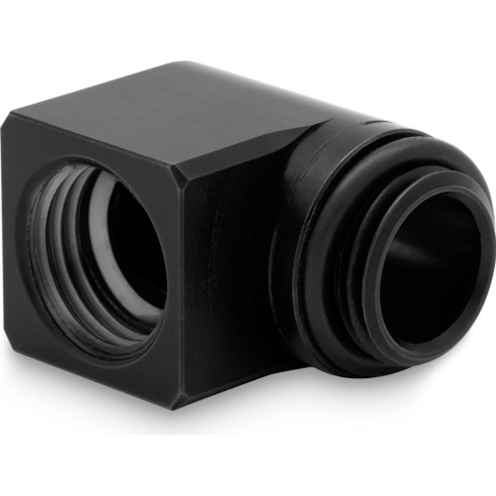 A large main feature product image of EK Quantum Torque Micro Rotary 90° - Black