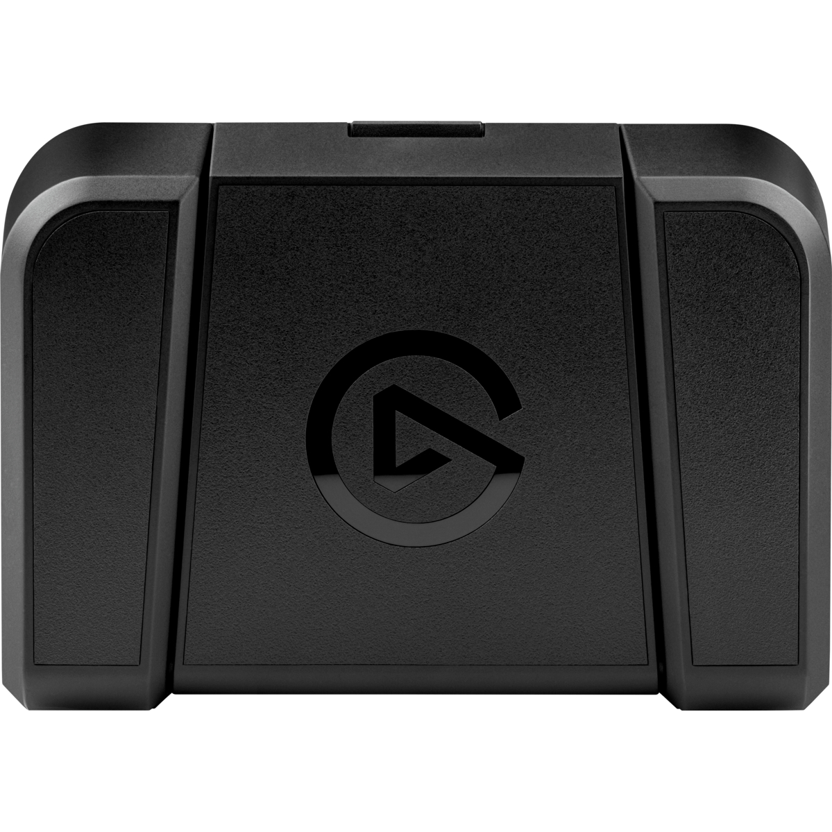 A large main feature product image of Elgato Stream Deck Pedal