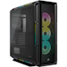 A product image of Corsair iCue 5000T Mid Tower Case - Black