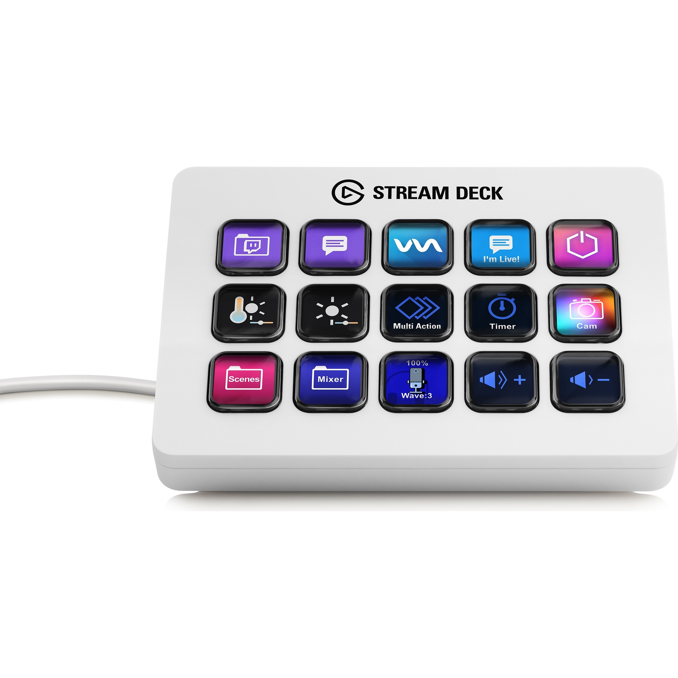 Elgato Stream Deck MK.2 - White | PLE Computers