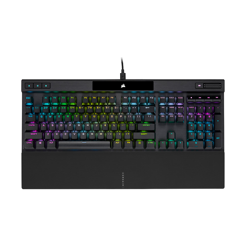 A large main feature product image of Corsair Gaming K70 PRO RGB Mechanical Keyboard (MX Red Switch)