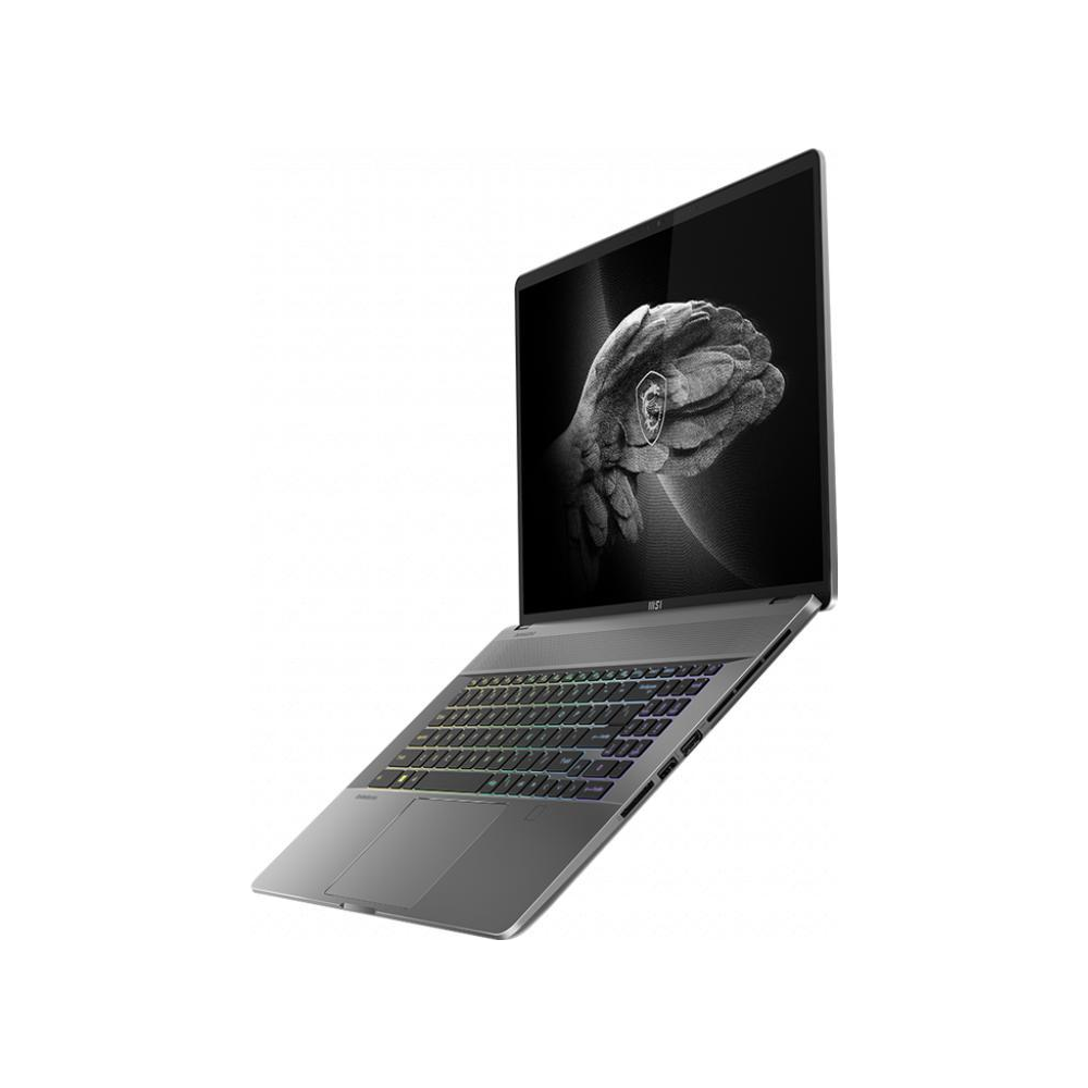 A large main feature product image of MSI Creator Z17 A12UGST-003AU 17.3" i7 12th Gen RTX 3070 Ti MaxQ Windows 11 Pro Notebook