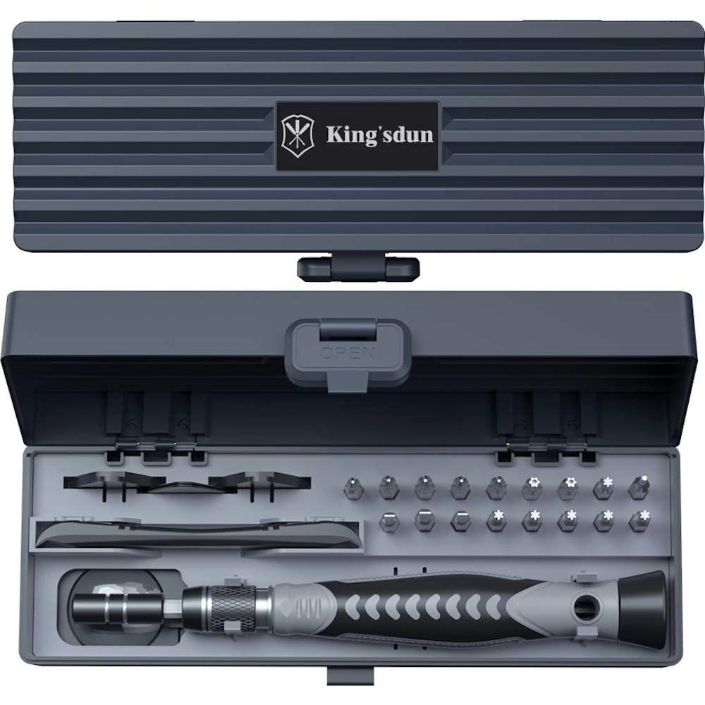A large main feature product image of King'sdun 25 in 1 Screwdriver Set