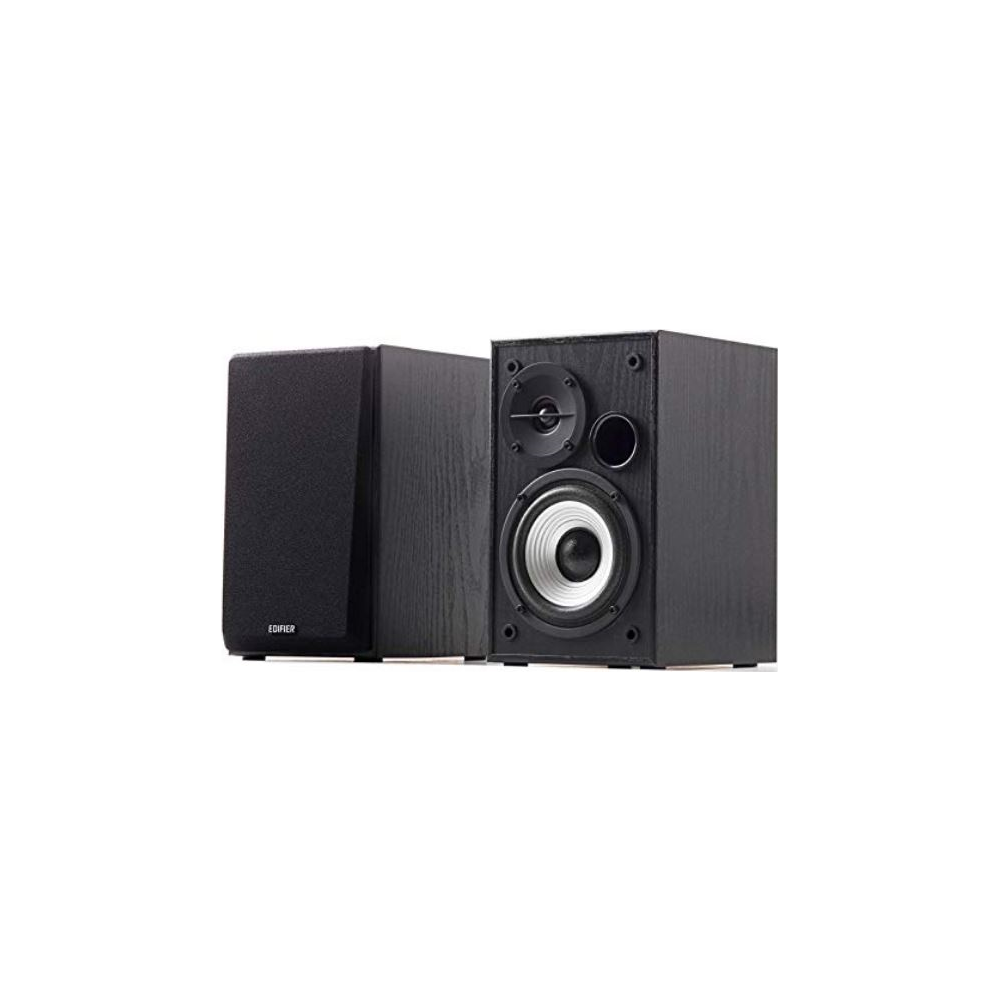 A large main feature product image of Edifier R980T 2.0 Powered Bookshelf Speakers