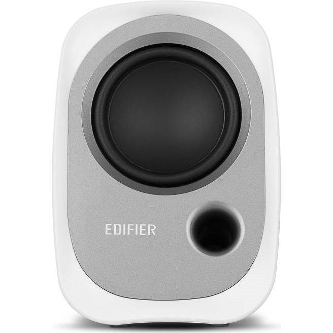 A large main feature product image of Edifier R12U 2.0 USB Speakers (White)
