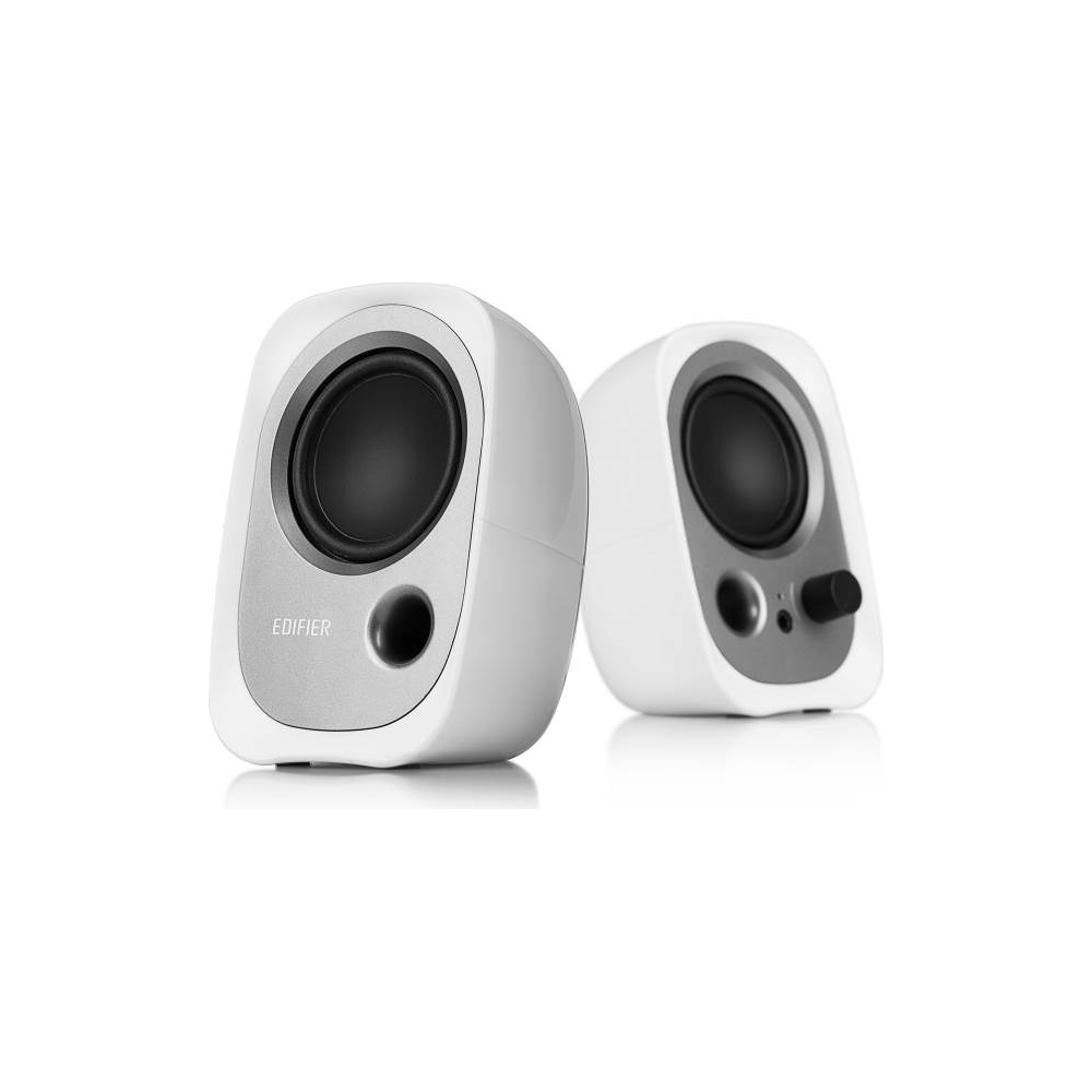 A large main feature product image of Edifier R12U 2.0 USB Speakers White
