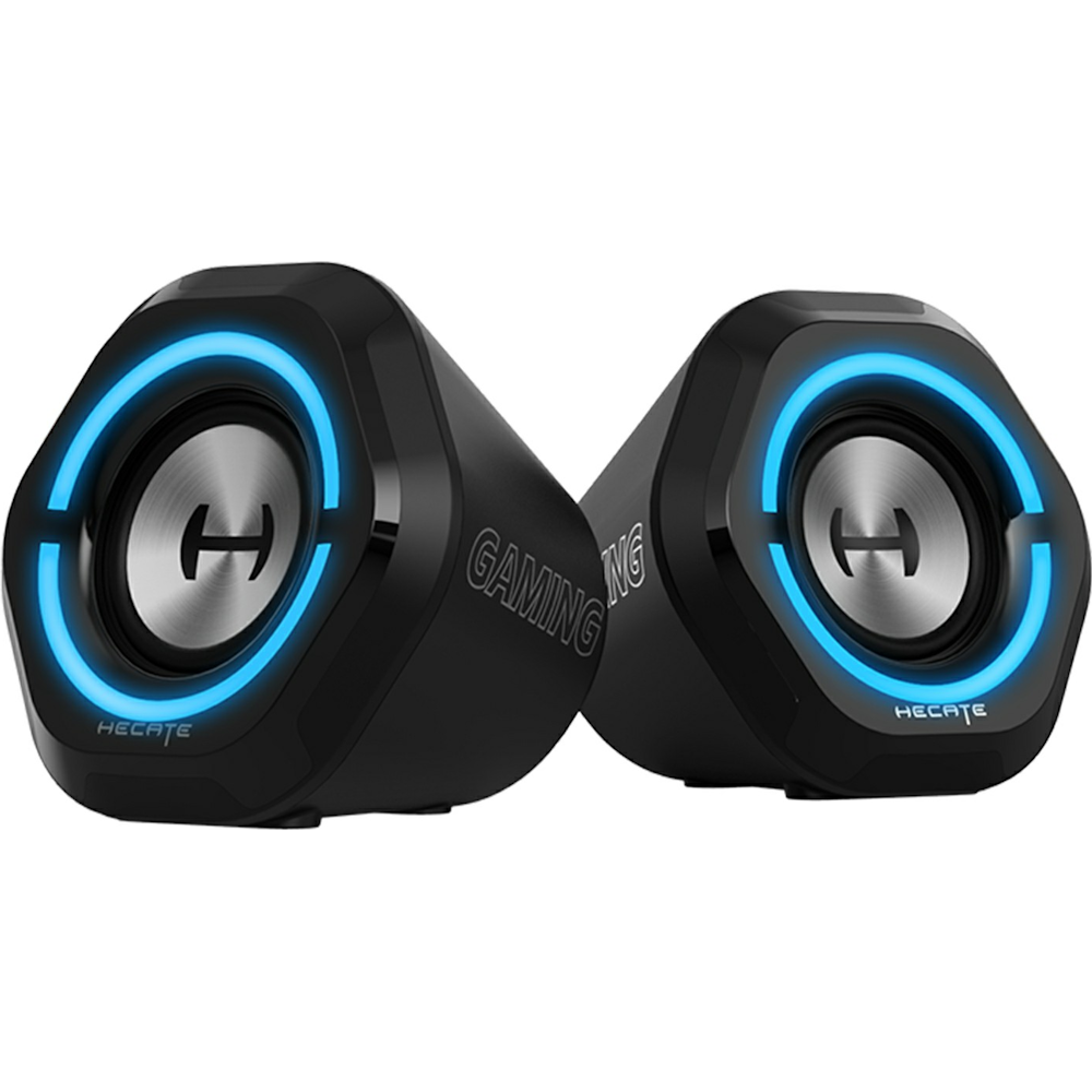A large main feature product image of Edifier G1000 Gaming Stereo Speakers (Black)