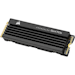 A product image of Corsair MP600 PRO LPX PCIe Gen4 NVMe M.2 SSD - 1TB Black