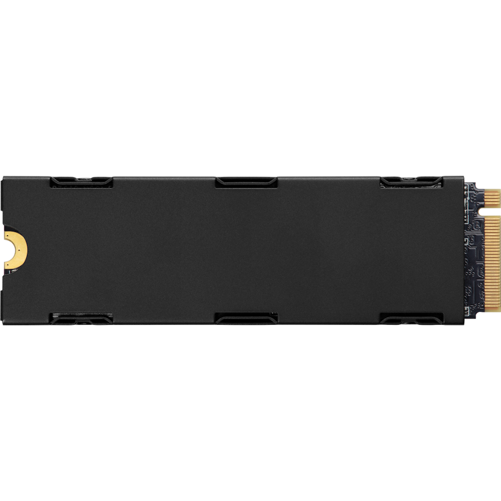 A large main feature product image of Corsair MP600 PRO LPX PCIe Gen4 NVMe M.2 SSD - 1TB Black