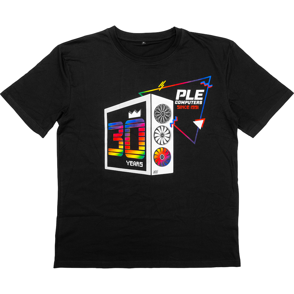 A large main feature product image of PLE T-Shirt 30th Anniversary - M