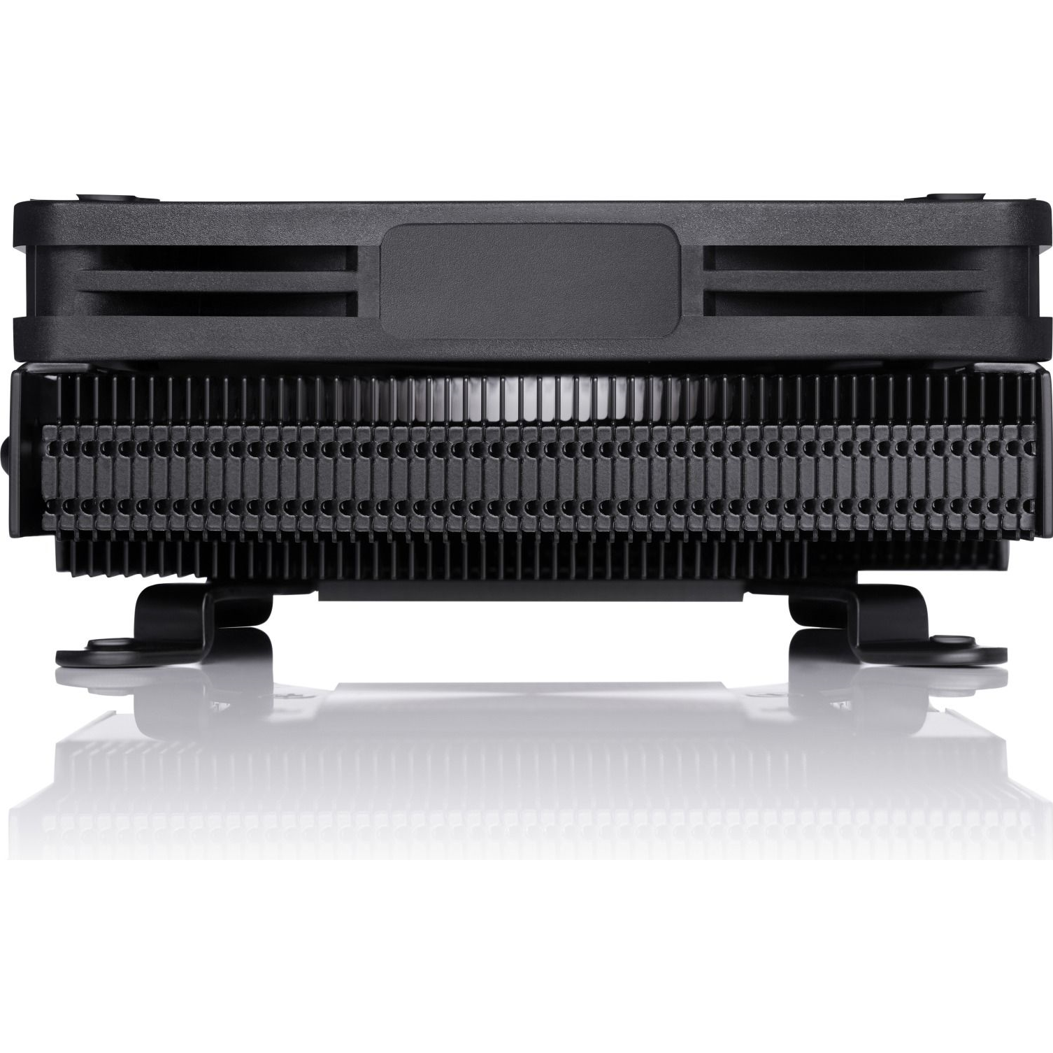A large main feature product image of Noctua NH-L9i-17xx Chromax Black - 37mm Low Profile CPU Cooler