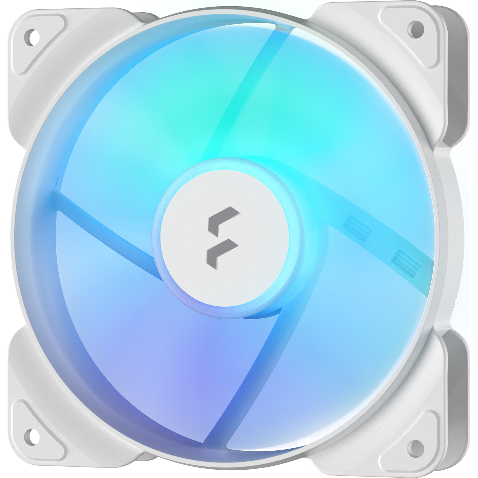 A large main feature product image of Fractal Design Aspect 12 RGB PWM 120mm Fan (White)