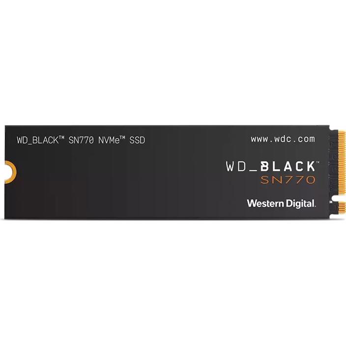 A large main feature product image of WD_BLACK SN770 PCIe Gen4 NVMe M.2 SSD - 2TB