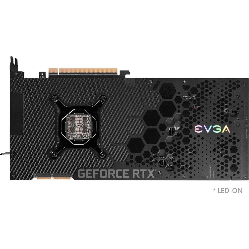 A large main feature product image of EVGA GeForce RTX 3090 Ti FTW3 Gaming 24GB GDDR6X