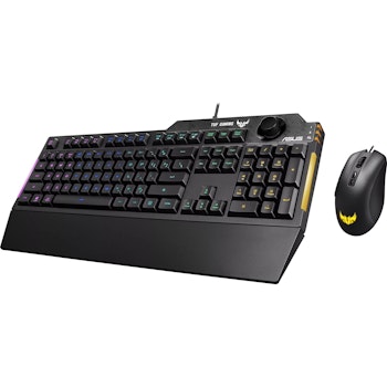 Product image of ASUS TUF Gaming Combo K1 & M3 Wired Gaming Keyboard & Mouse Combo - Click for product page of ASUS TUF Gaming Combo K1 & M3 Wired Gaming Keyboard & Mouse Combo