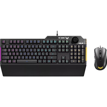 Product image of ASUS TUF Gaming Combo K1 & M3 Wired Gaming Keyboard & Mouse Combo - Click for product page of ASUS TUF Gaming Combo K1 & M3 Wired Gaming Keyboard & Mouse Combo