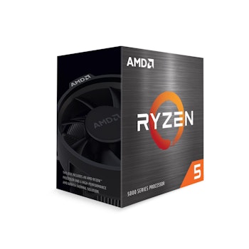 Product image of AMD Ryzen 5 5600 6 Core 12 Thread Up To 4.4Ghz AM4 - With Wraith Stealth Cooler - Click for product page of AMD Ryzen 5 5600 6 Core 12 Thread Up To 4.4Ghz AM4 - With Wraith Stealth Cooler