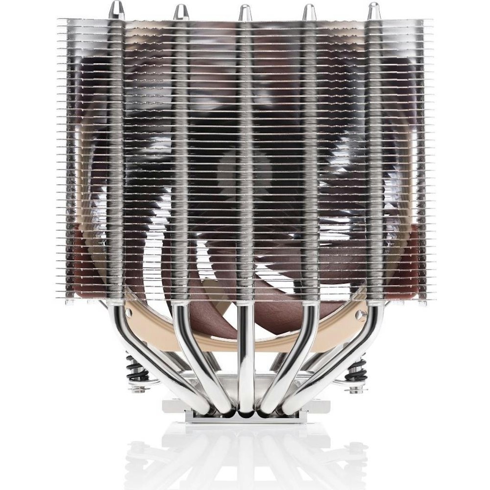 A large main feature product image of Noctua NH-D12L Multi Socket CPU Cooler