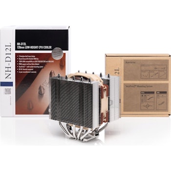 Product image of Noctua NH-D12L CPU Cooler - Click for product page of Noctua NH-D12L CPU Cooler