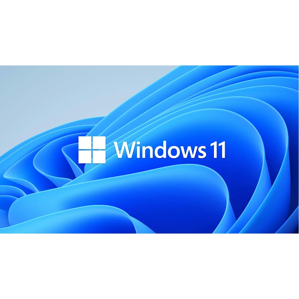 A large main feature product image of Windows 11 Home Retail 64-bit Eng Intl USB