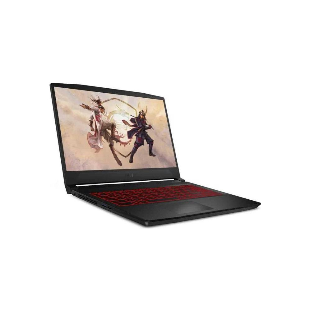 A large main feature product image of MSI Katana GF66 12UC-018AU 15.6" i7 12th Gen RTX 3050 Windows 11 Gaming Notebook
