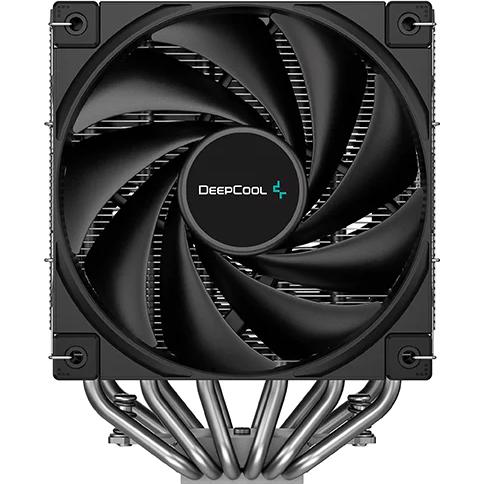 A large main feature product image of DeepCool AK620 Dual-Tower CPU Cooler (Black)