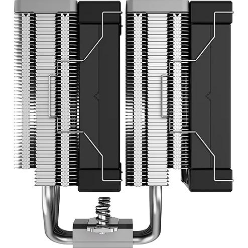 A large main feature product image of DeepCool AK620 Dual-Tower CPU Cooler (Black)