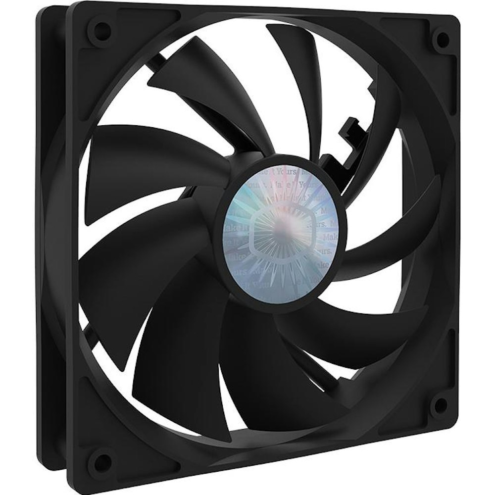 A large main feature product image of Cooler Master S12 Silent Fan 120mm Cooling Fan - 4 Pack