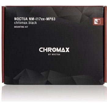 Product image of Noctua NM-i17xx-MP83 Chromax Black LGA1700 Mounting Kit - Click for product page of Noctua NM-i17xx-MP83 Chromax Black LGA1700 Mounting Kit