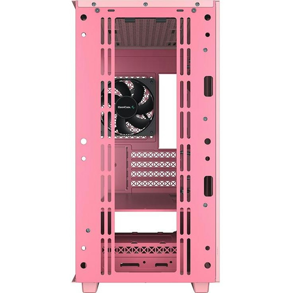 A large main feature product image of DeepCool Macube 110 Micro Tower Case - Pink