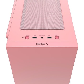 Product image of DeepCool MACUBE 110 Pink mATX Tower Case - Click for product page of DeepCool MACUBE 110 Pink mATX Tower Case